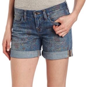 Lucky Brand Abbey DBL Roll Wildflower Paisley Short​​​​